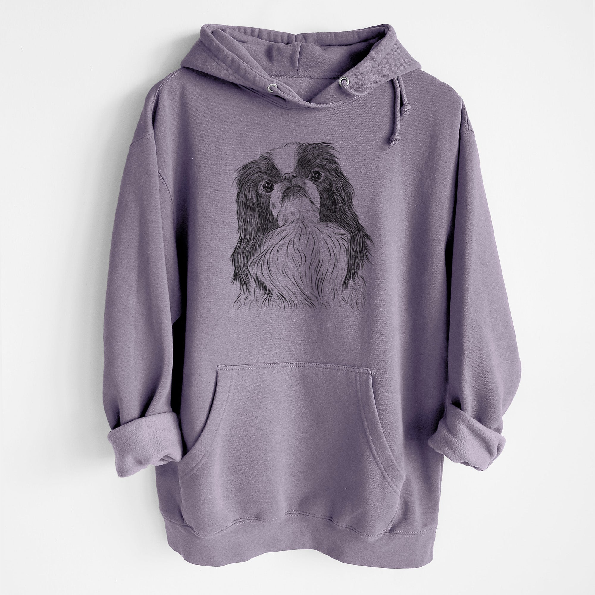 Suki the Japanese Chin- Heavyweight Fleece Hoodie