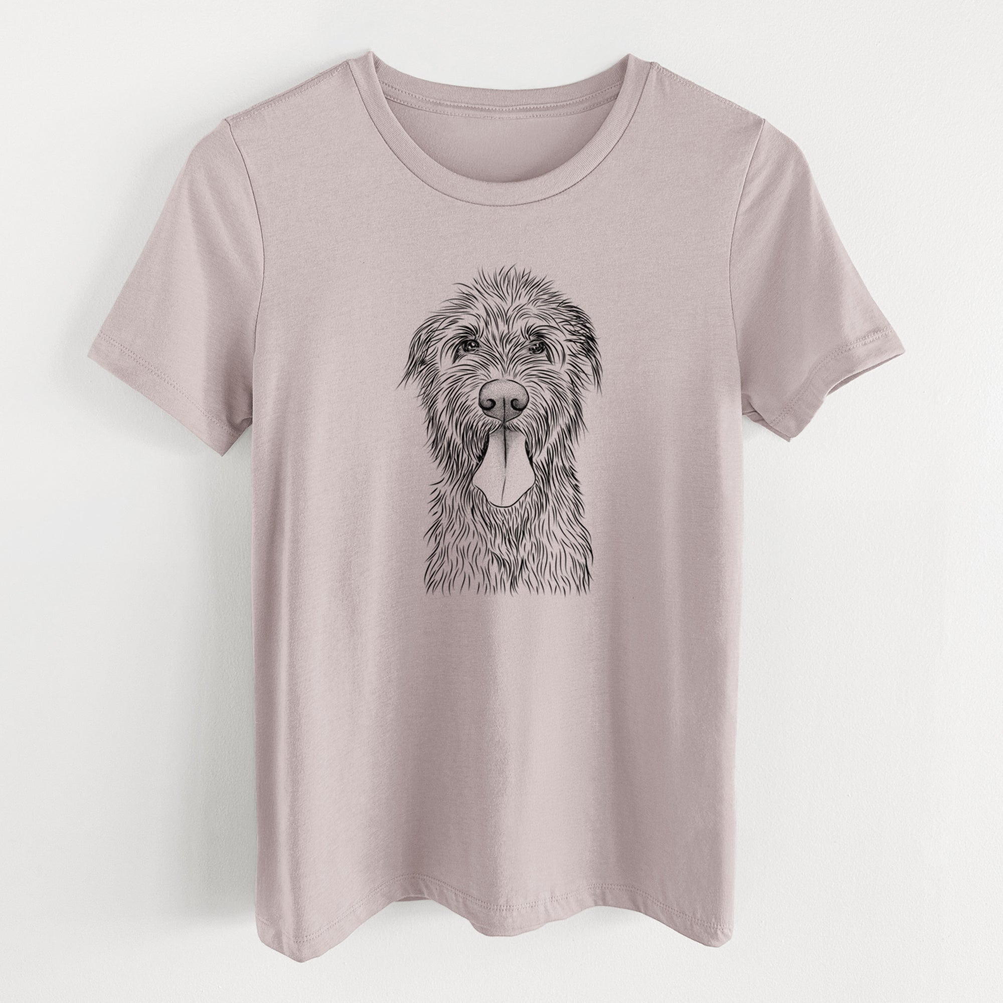 Bare Sullivan the Irish Wolfhound - Women's Lightweight Relaxed Fit 100% Cotton Crewneck
