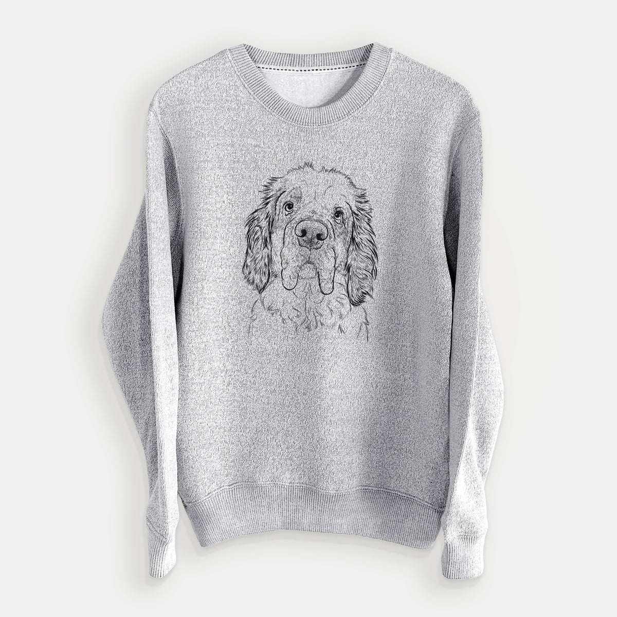 Sully the Clumber Spaniel - Knit Sweatshirt