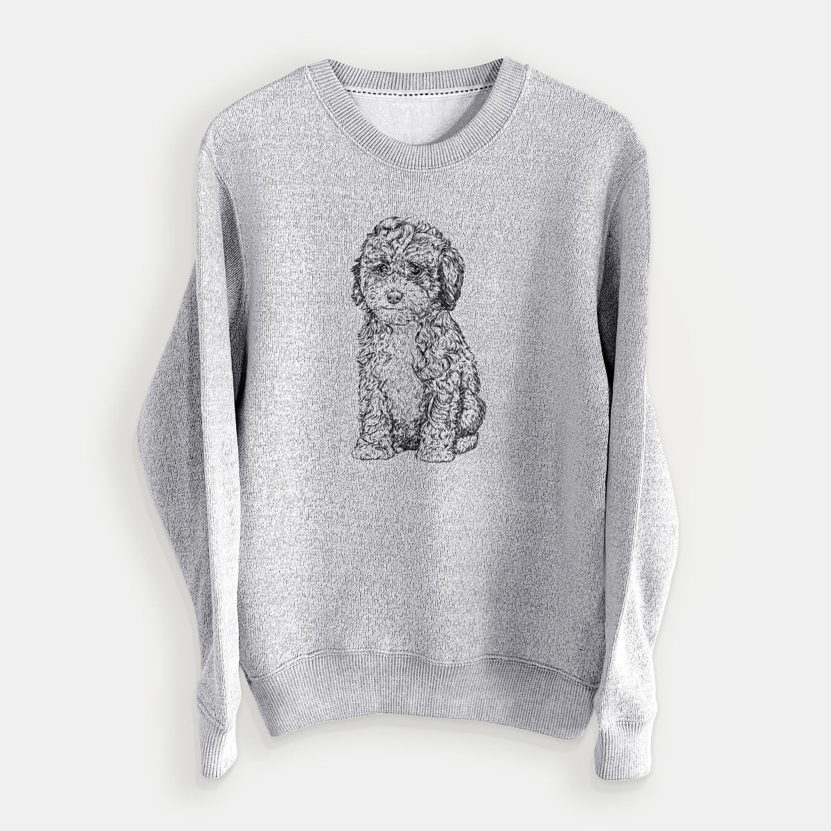 Sweet Tea the Mini Doodle - Knit Sweatshirt
