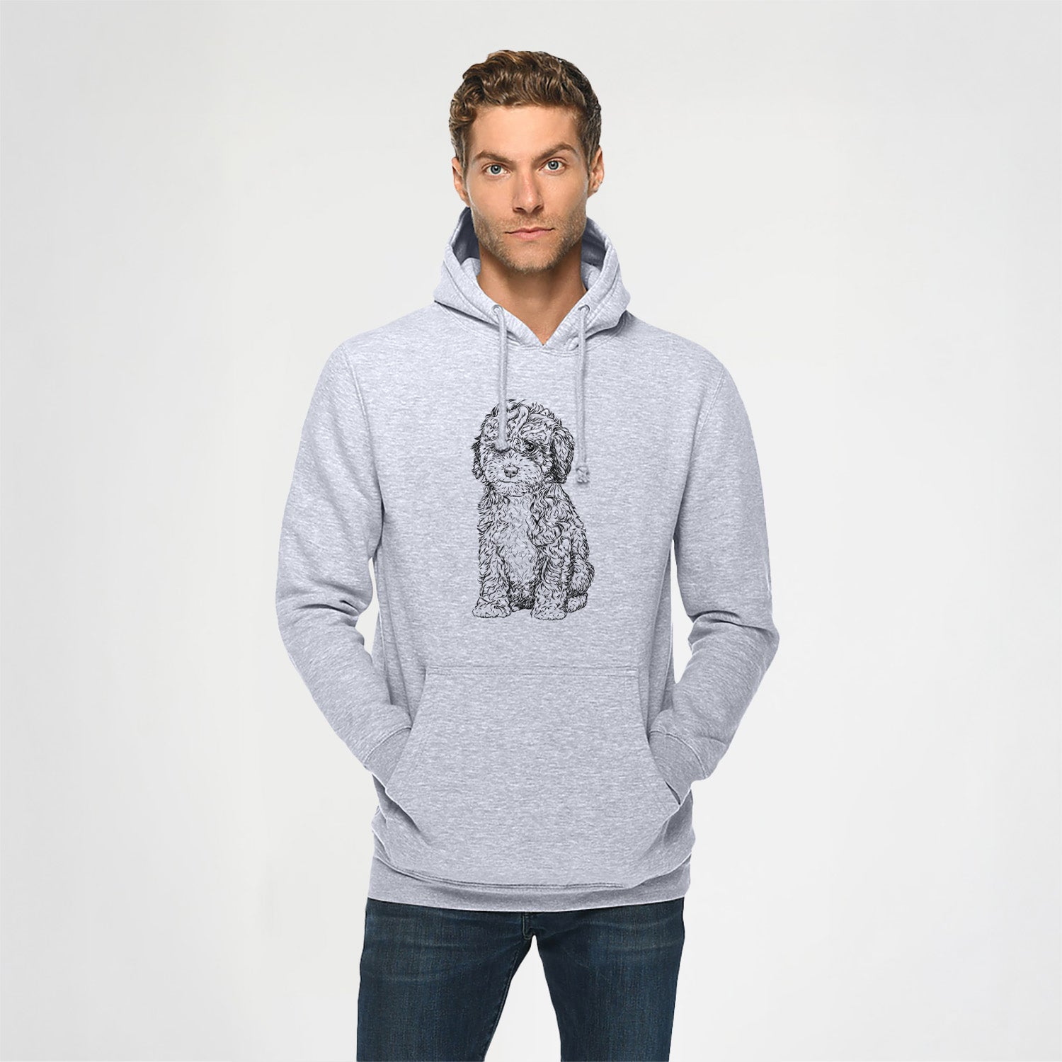 Sweet Tea the Mini Doodle- Heavyweight Fleece Hoodie