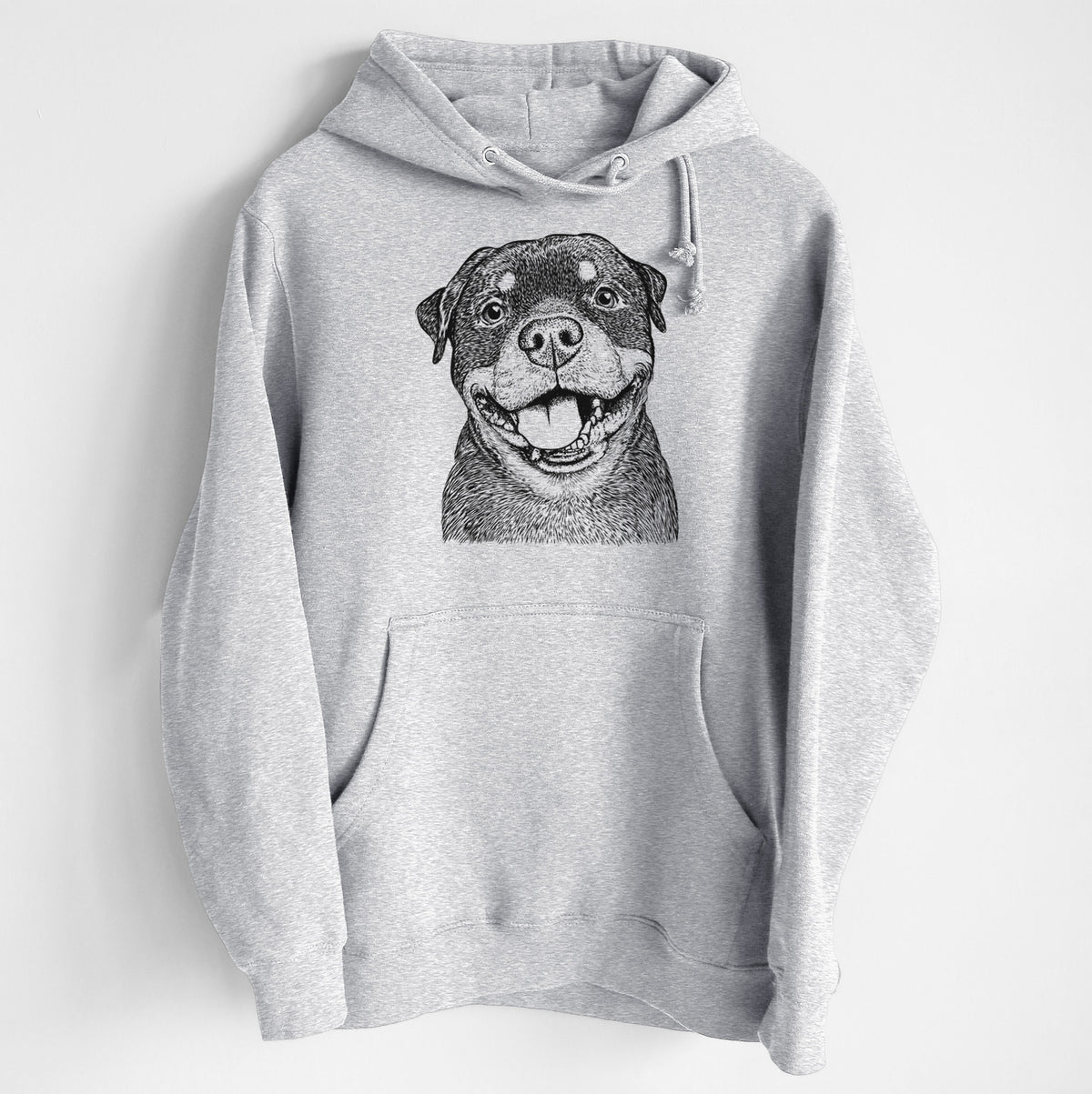 Talos the Rottweiler- Heavyweight Fleece Hoodie