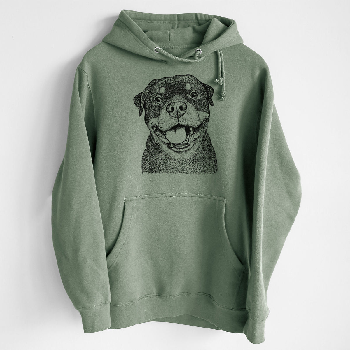 Talos the Rottweiler- Heavyweight Fleece Hoodie