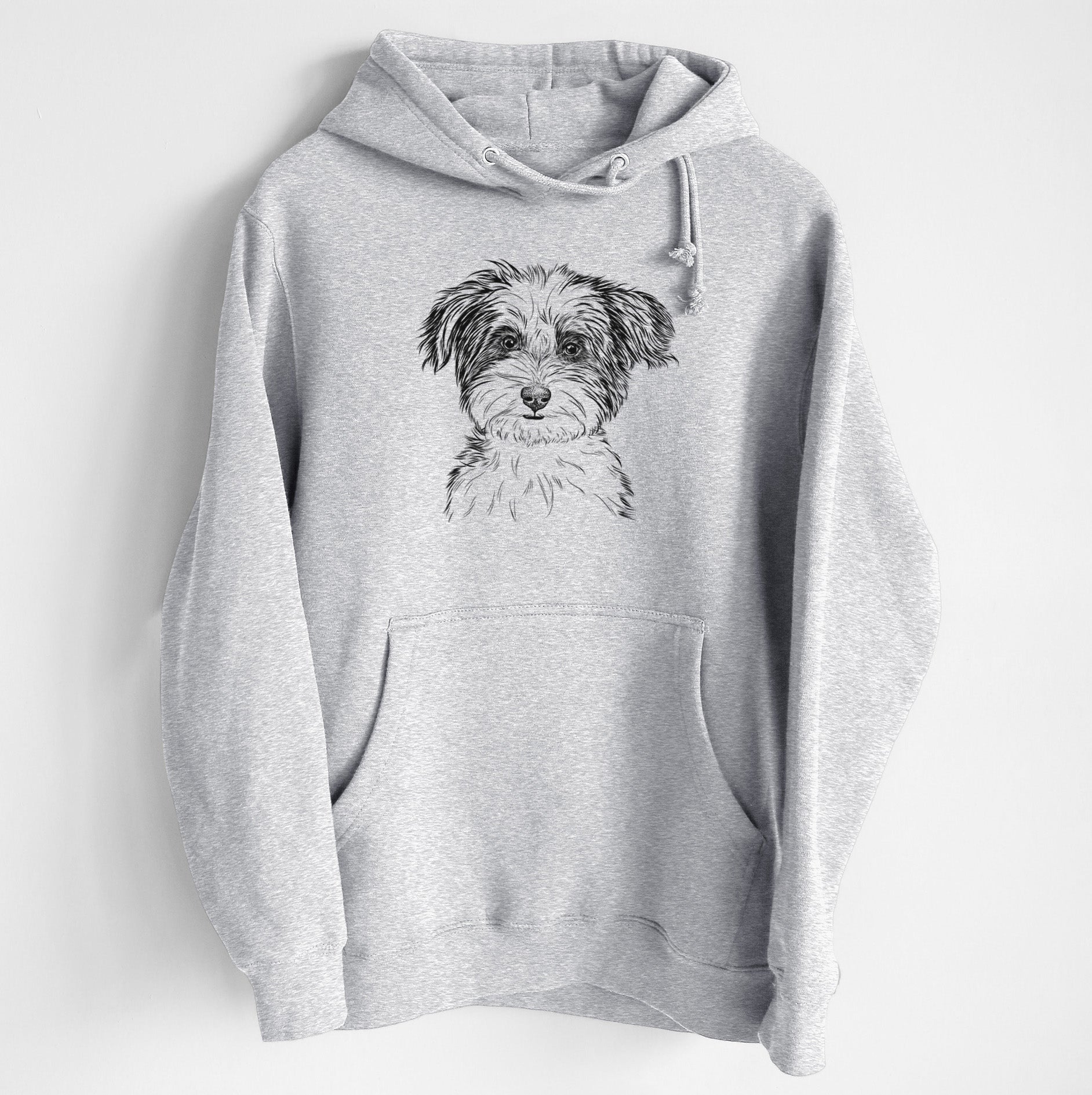 Teddy the Havanese- Heavyweight Fleece Hoodie