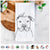 Teddy Jam the Pitbull Tea Towel