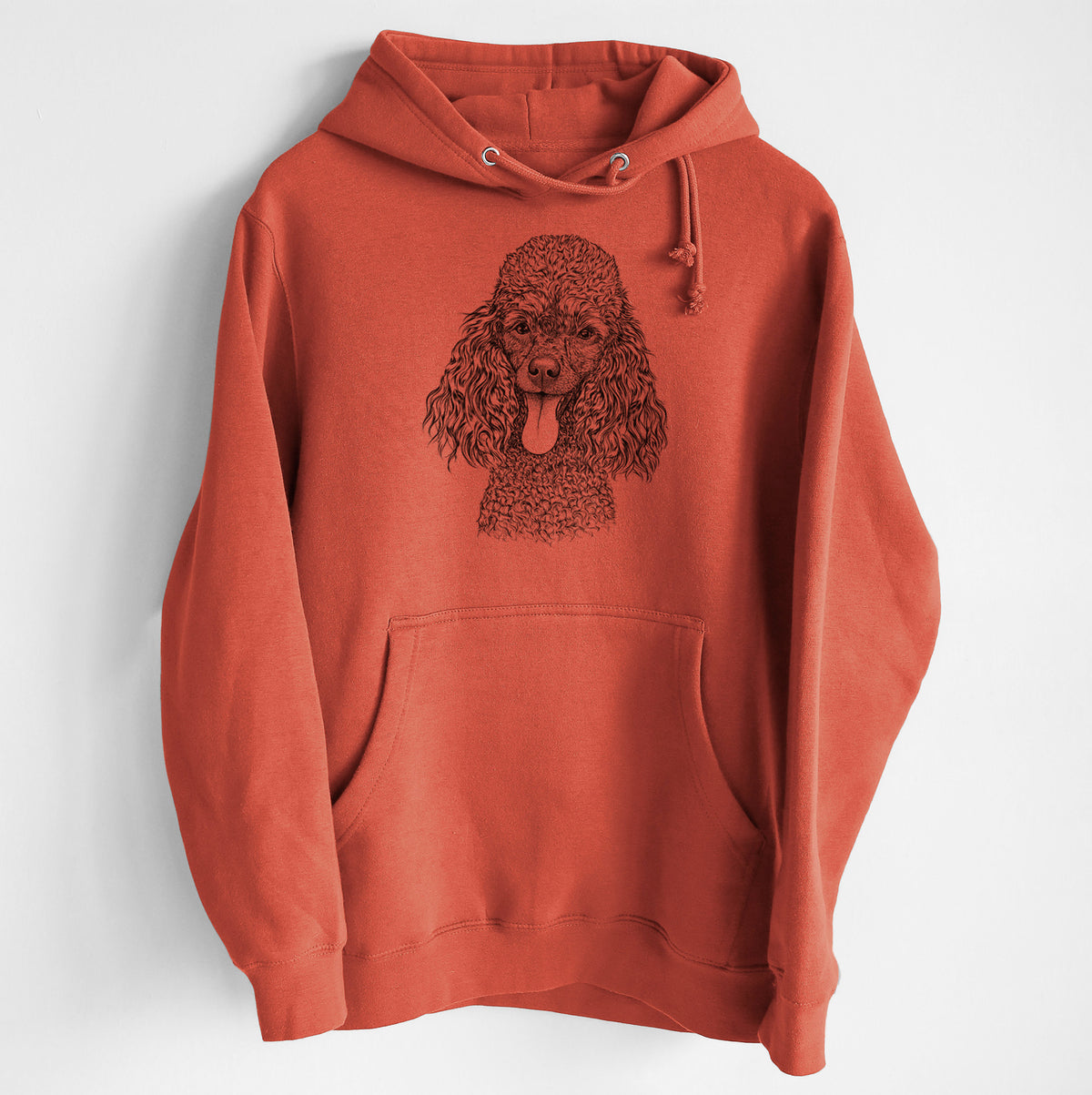Teddy the Mini Poodle- Heavyweight Fleece Hoodie