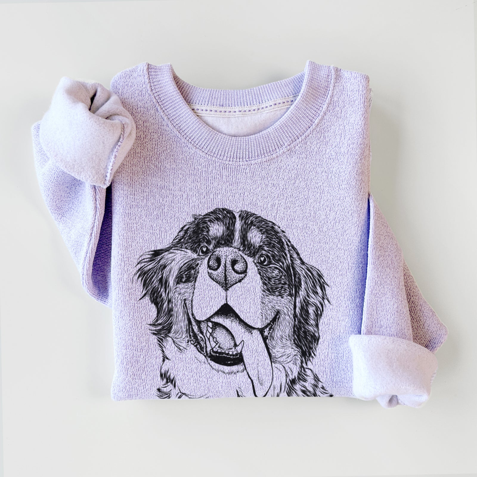 Theo the Bernese Mountain Dog - Knit Sweatshirt