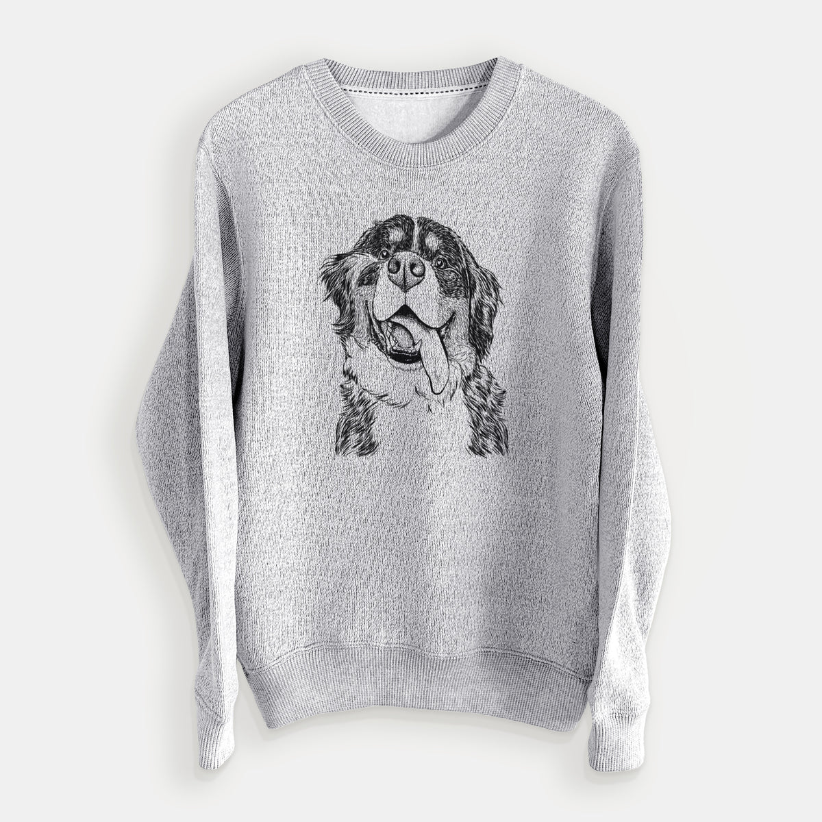 Theo the Bernese Mountain Dog - Knit Sweatshirt