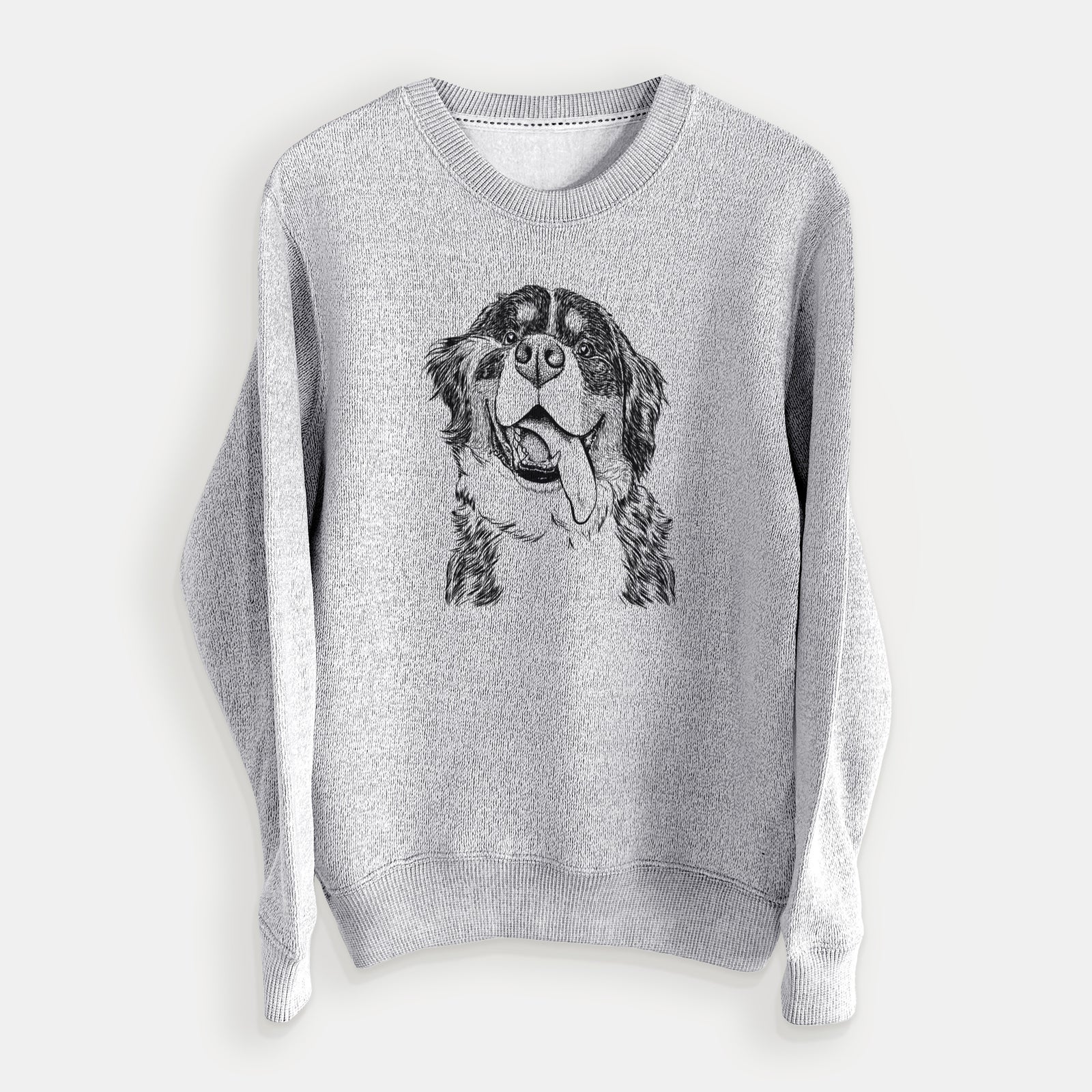 Theo the Bernese Mountain Dog - Knit Sweatshirt