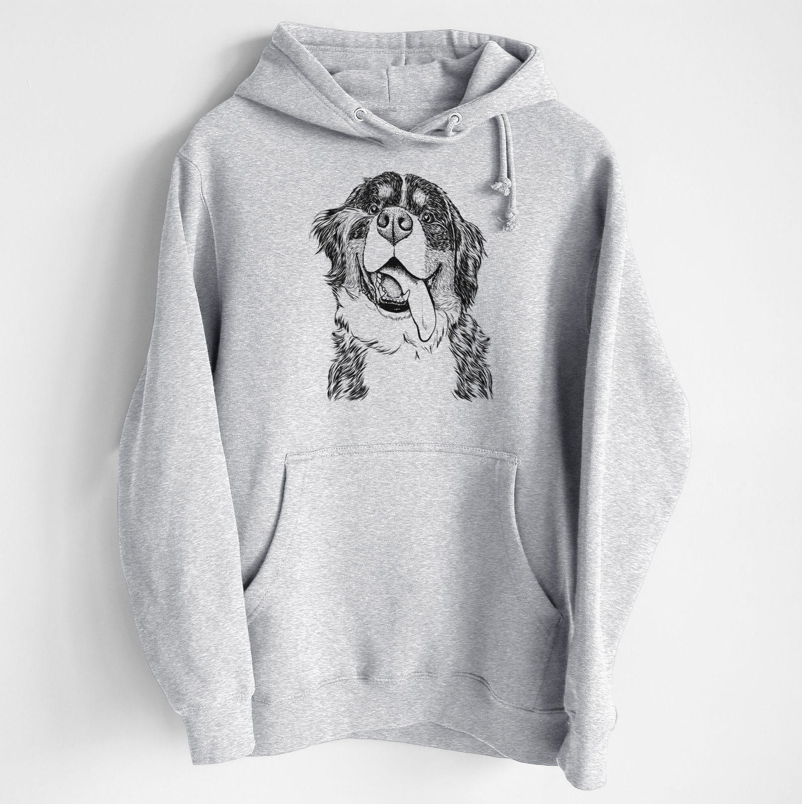 Theo the Bernese Mountain Dog- Heavyweight Fleece Hoodie