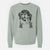 Bare Theo the Bernese Mountain Dog - Unisex Pigment Dyed Crew Sweatshirt