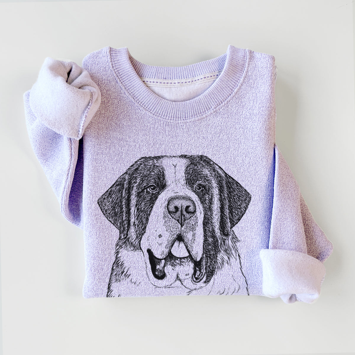 Thor the Saint Bernard - Knit Sweatshirt
