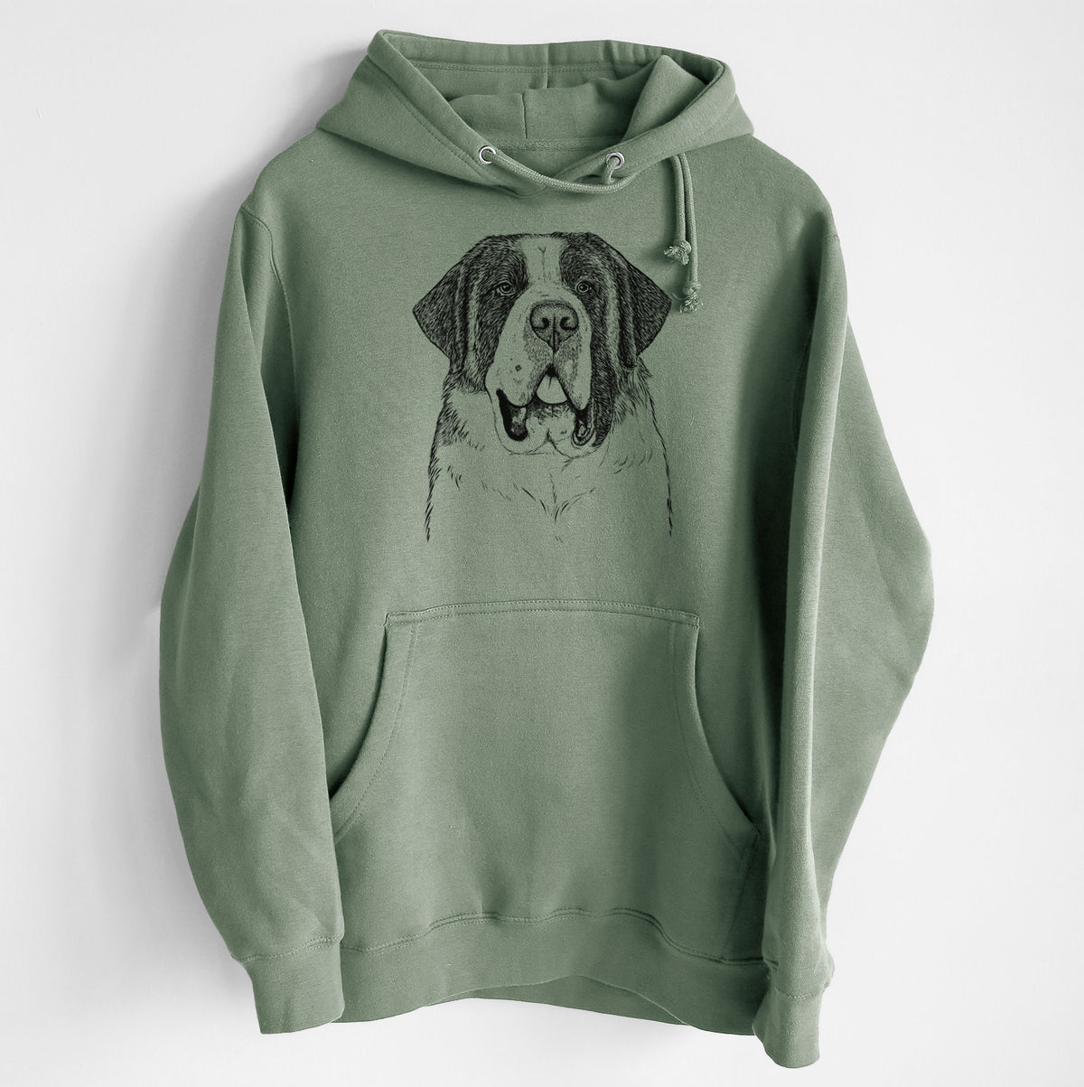 Thor the Saint Bernard- Heavyweight Fleece Hoodie