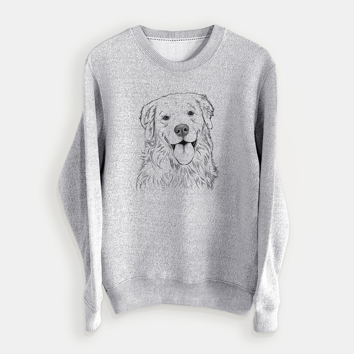 Ticket the Golden Retriever - Knit Sweatshirt