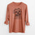 Bare Tiny Titan the Shih Tzu - Men's Heavyweight 100% Cotton Long Sleeve