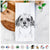 Tiny Tucker the Mixed Breed Tea Towel