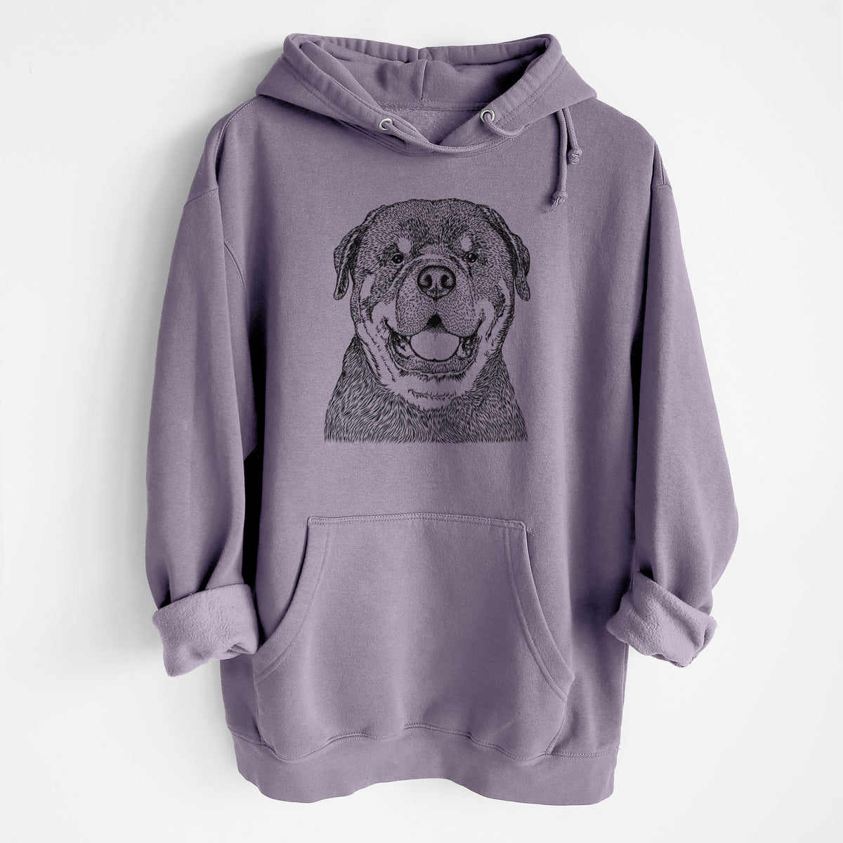 Titan the Rottweiler- Heavyweight Fleece Hoodie