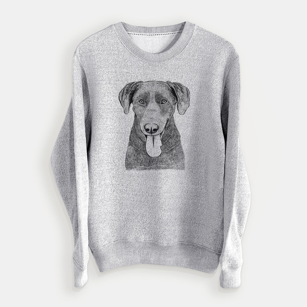 Tobes the Chocolate Lab - Knit Sweatshirt