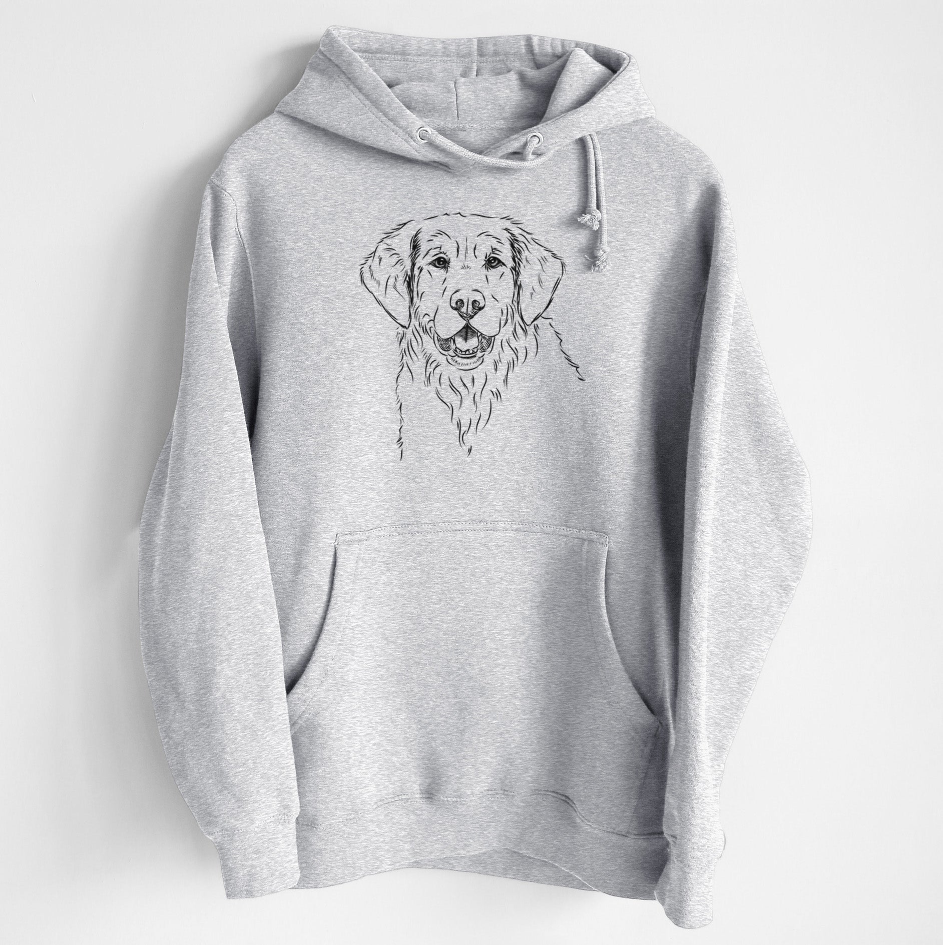 Toby the Golden Retriever- Heavyweight Fleece Hoodie