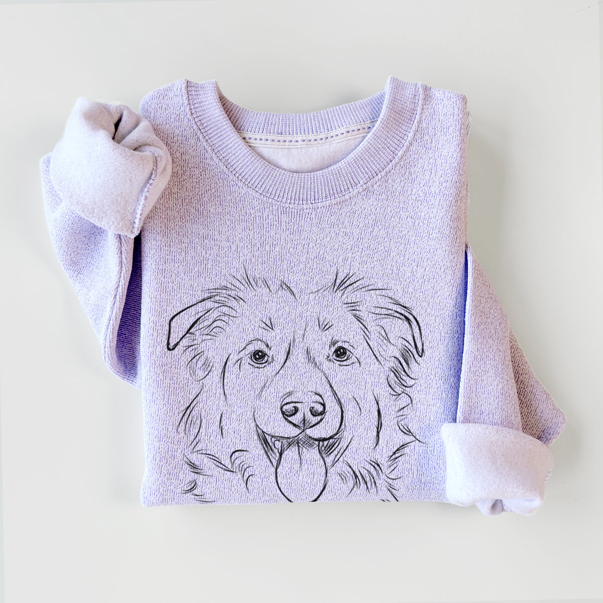 Tucker the Collie Shepherd - Knit Sweatshirt