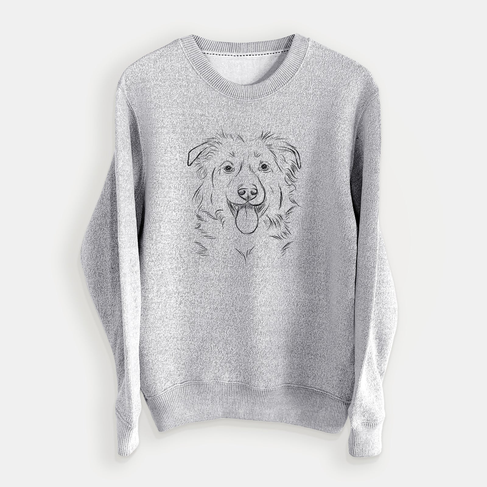 Tucker the Collie Shepherd - Knit Sweatshirt