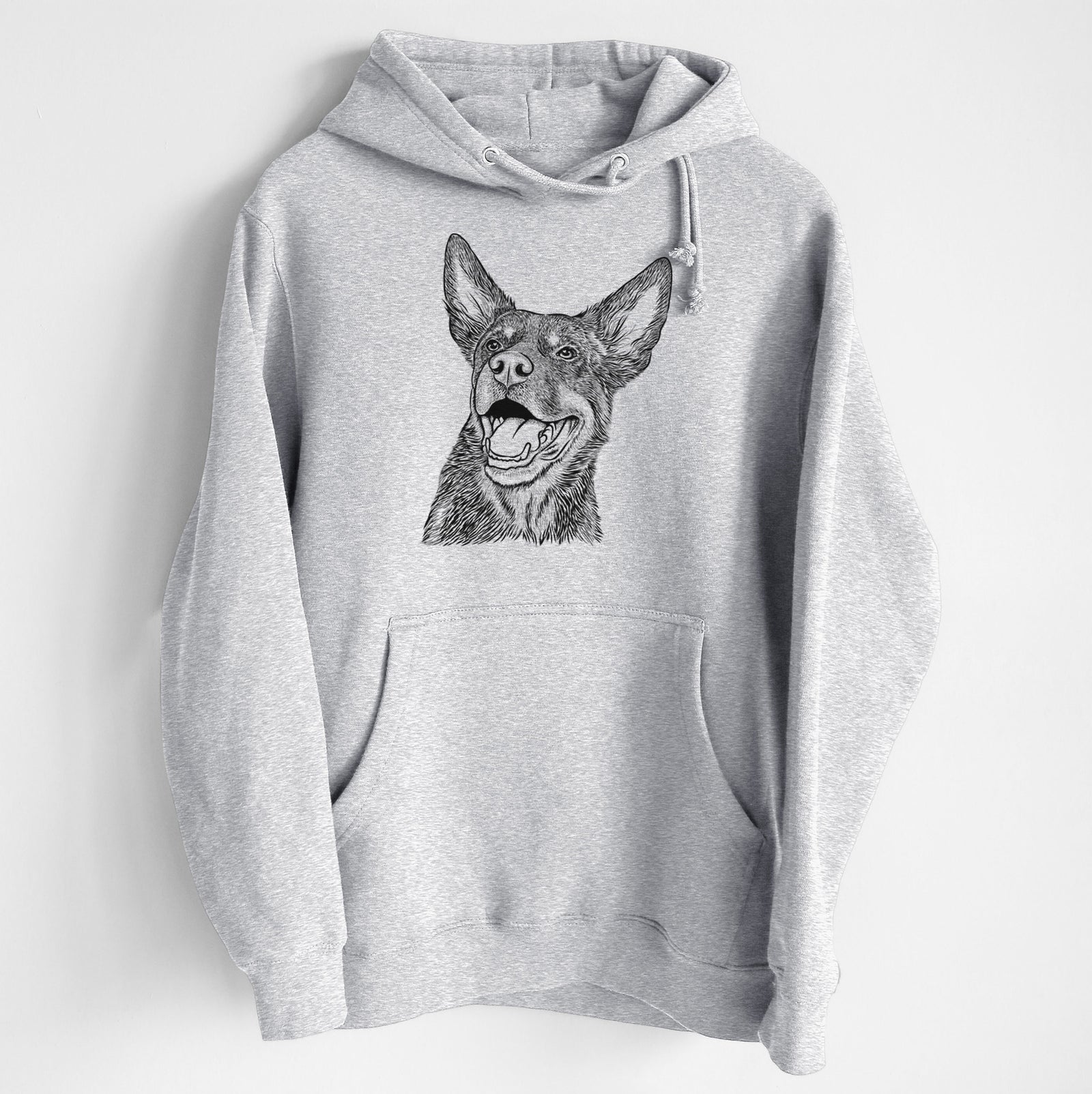 Tucker the Australian Kelpie- Heavyweight Fleece Hoodie