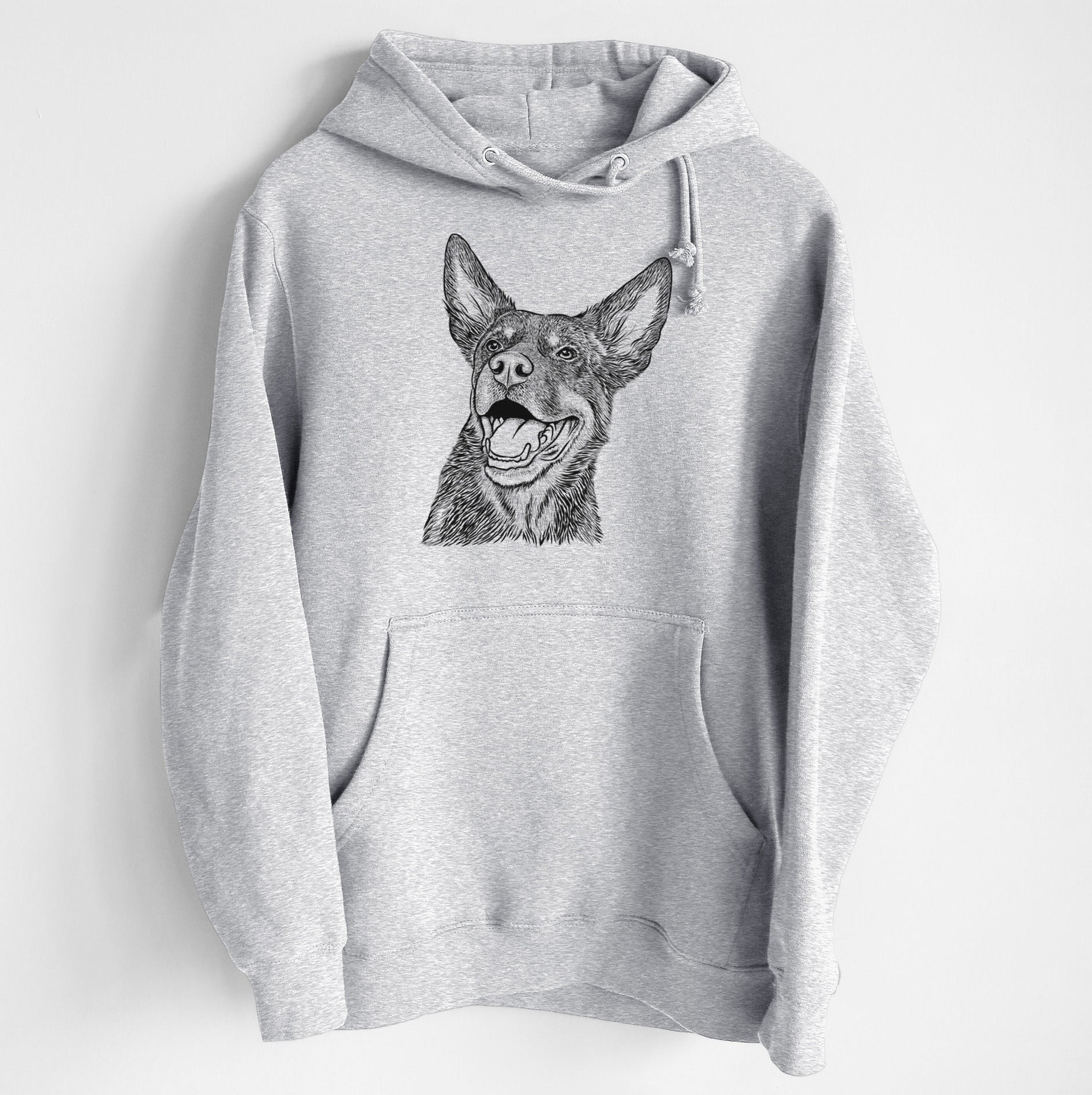 Tucker the Australian Kelpie- Heavyweight Fleece Hoodie