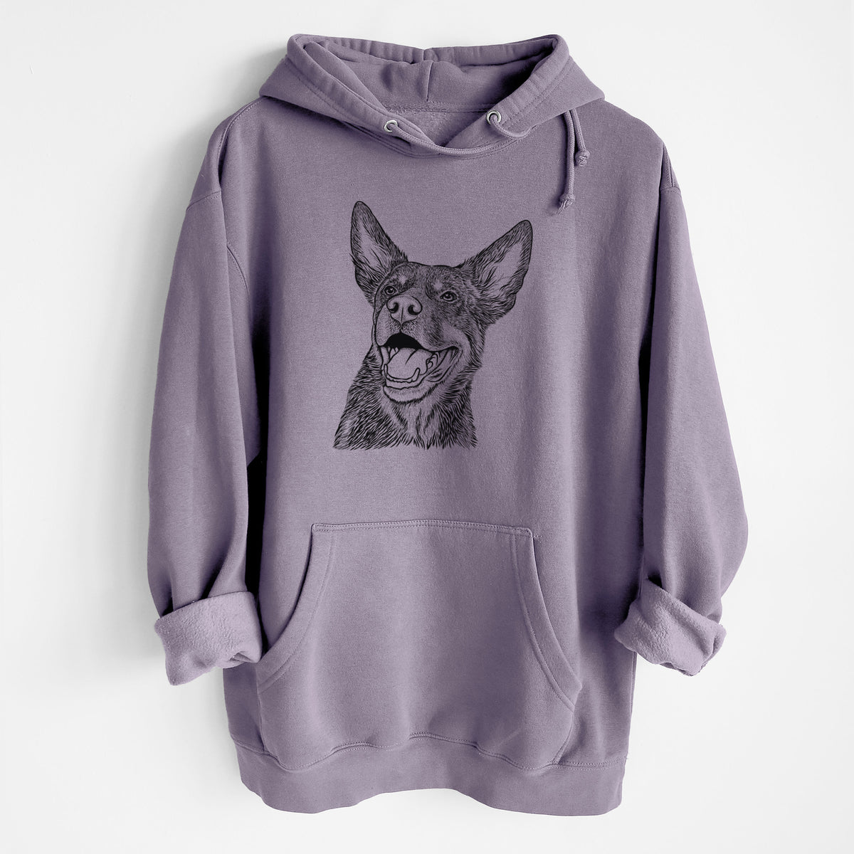 Tucker the Australian Kelpie- Heavyweight Fleece Hoodie