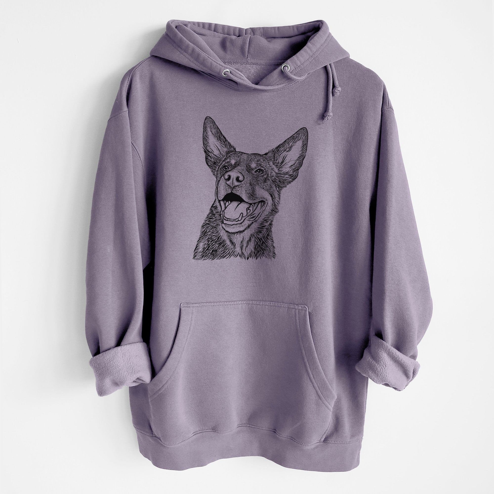 Tucker the Australian Kelpie- Heavyweight Fleece Hoodie