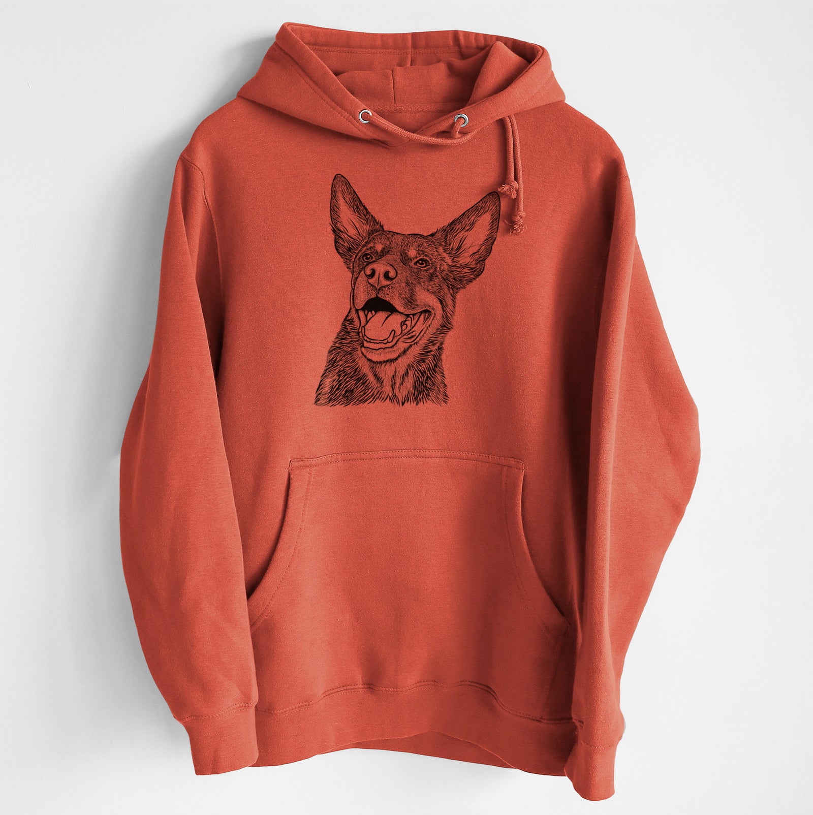 Tucker the Australian Kelpie- Heavyweight Fleece Hoodie