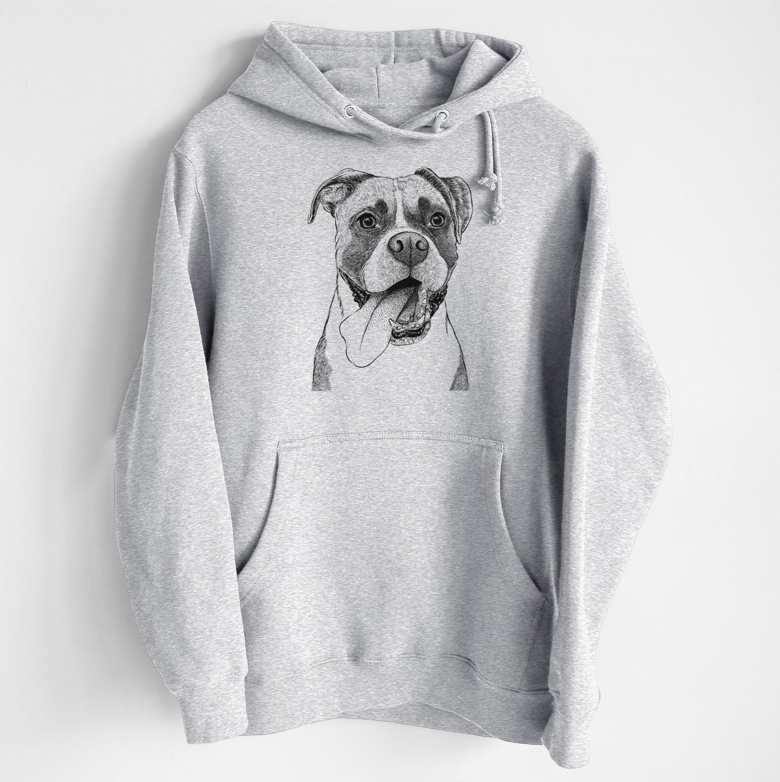 Tuckeroo the Boxer- Heavyweight Fleece Hoodie