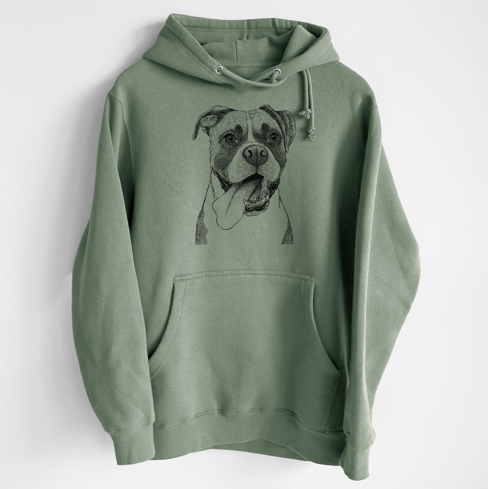Tuckeroo the Boxer- Heavyweight Fleece Hoodie