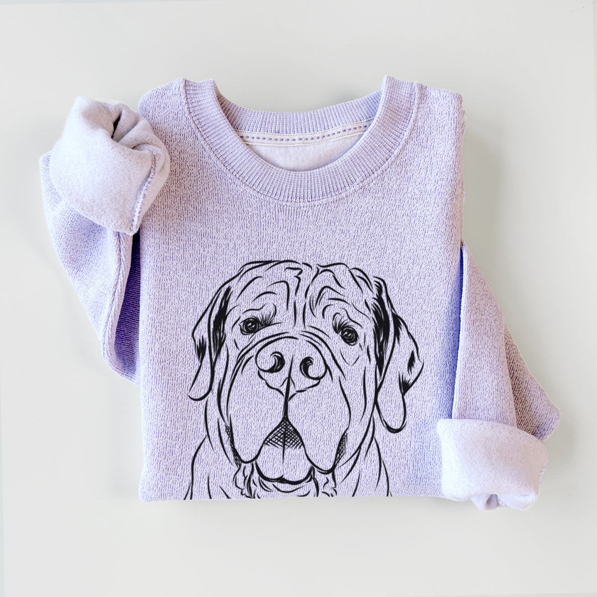 Tufton the English Mastiff - Knit Sweatshirt