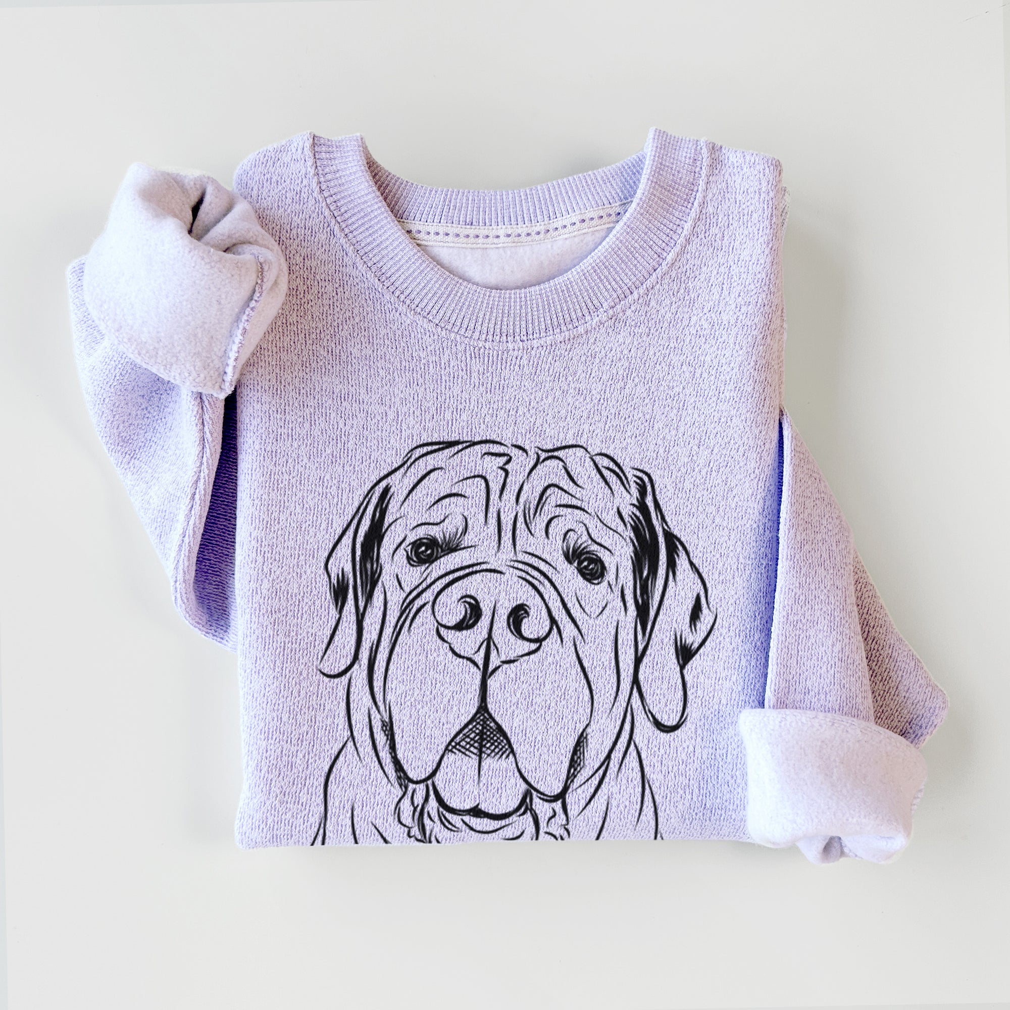 Tufton the English Mastiff - Knit Sweatshirt
