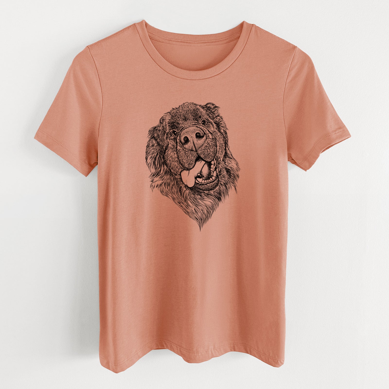 Bare Tuna the Newfoundland - Women's Lightweight Relaxed Fit 100% Cotton Crewneck