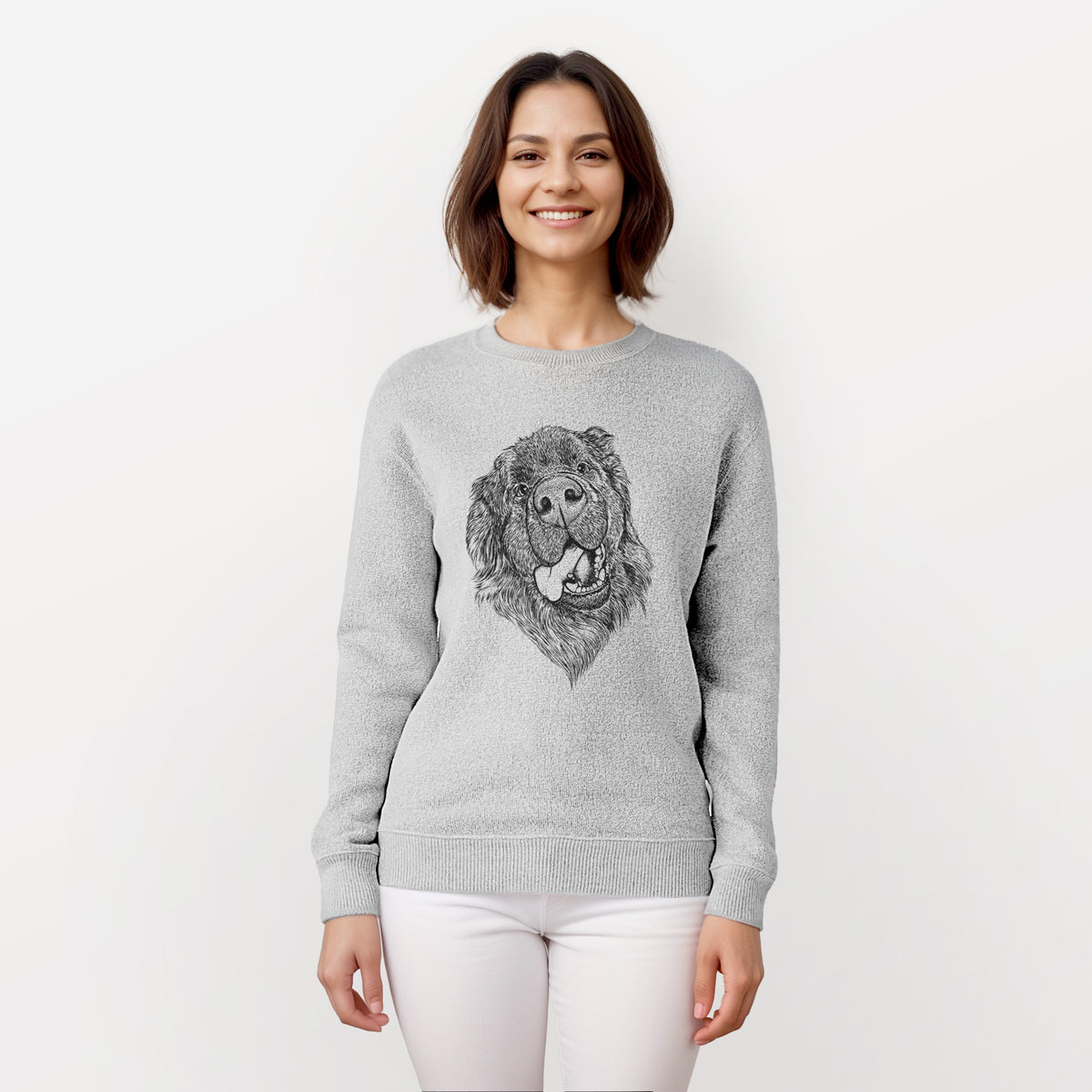 Tuna the Newfoundland - Knit Sweatshirt