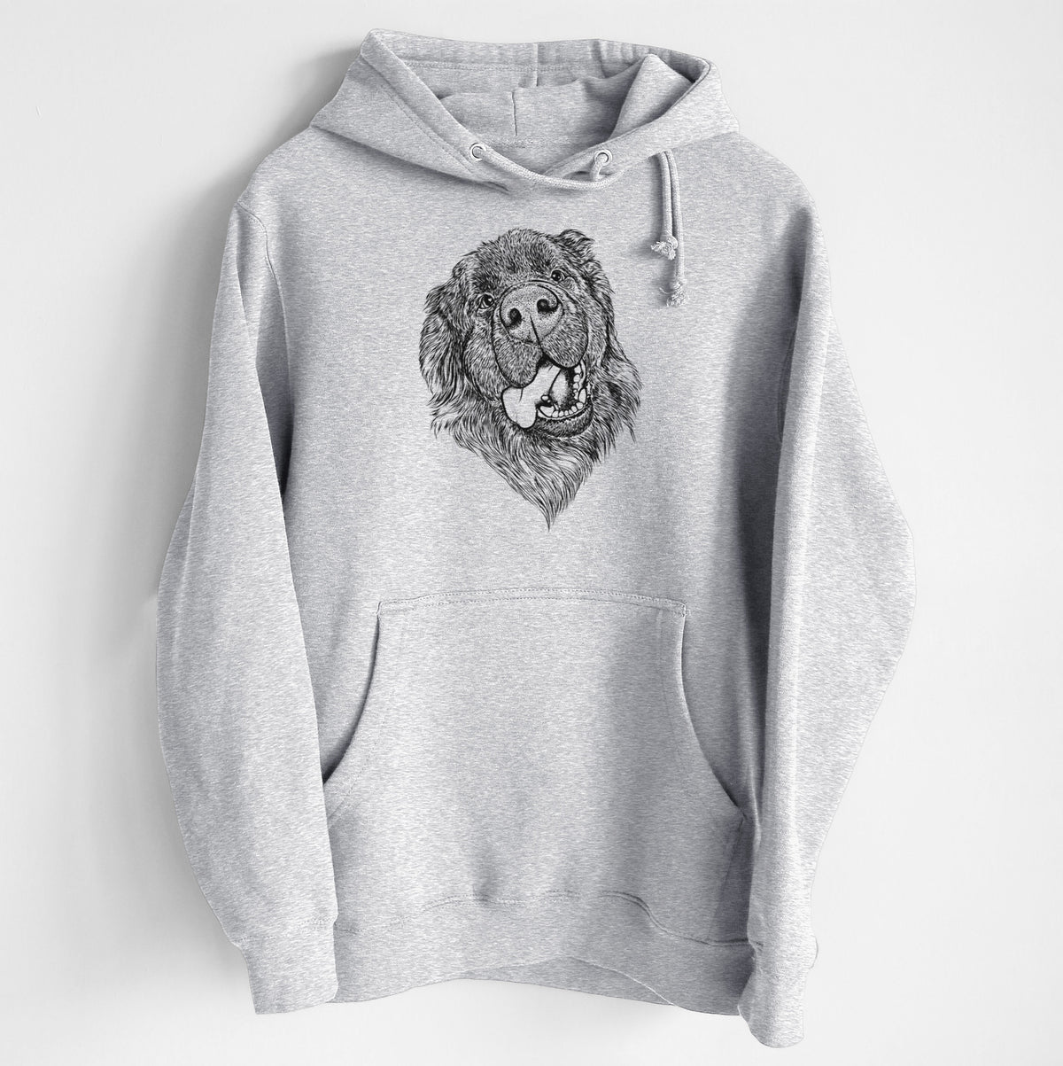 Tuna the Newfoundland- Heavyweight Fleece Hoodie