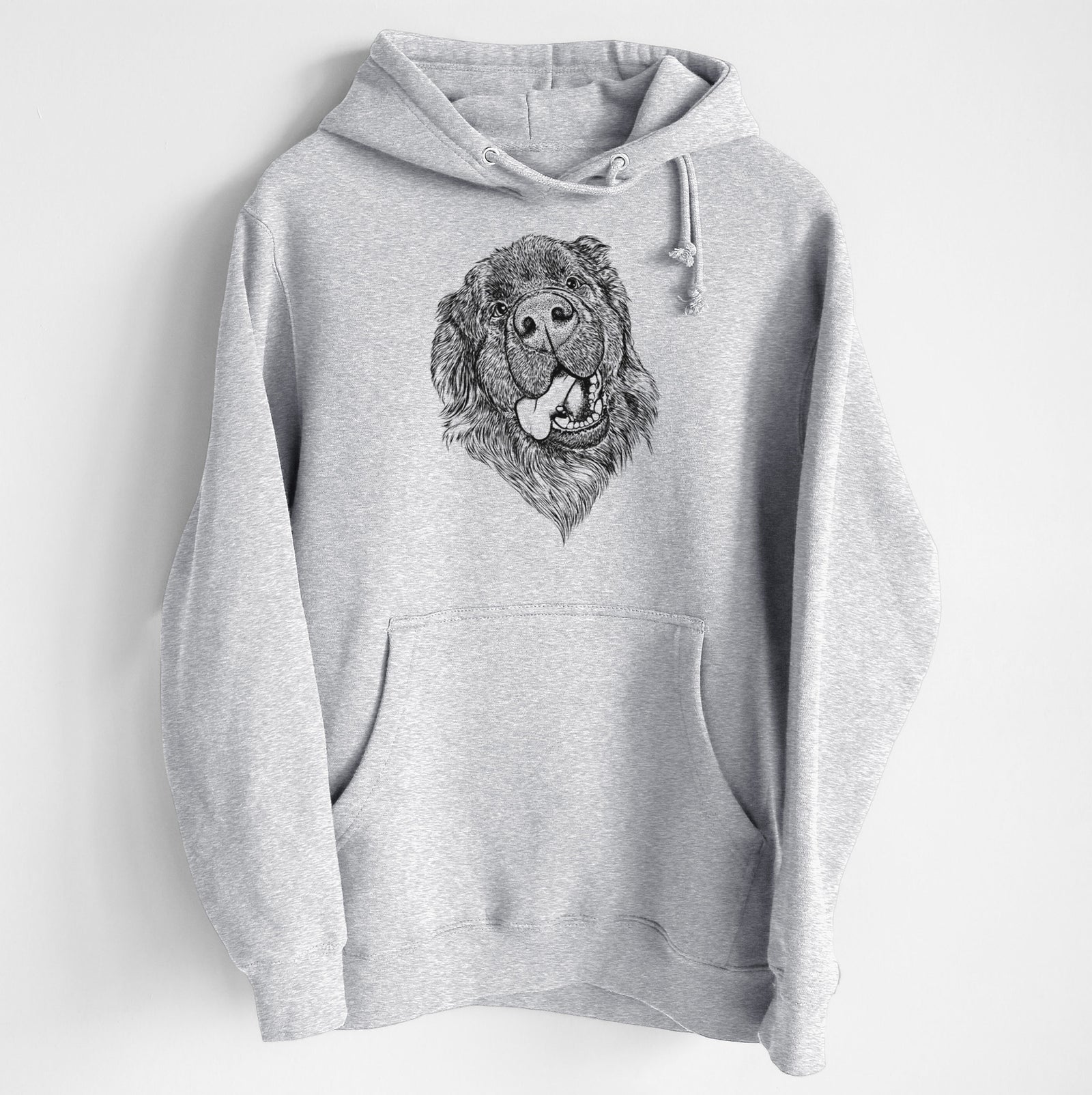 Tuna the Newfoundland- Heavyweight Fleece Hoodie