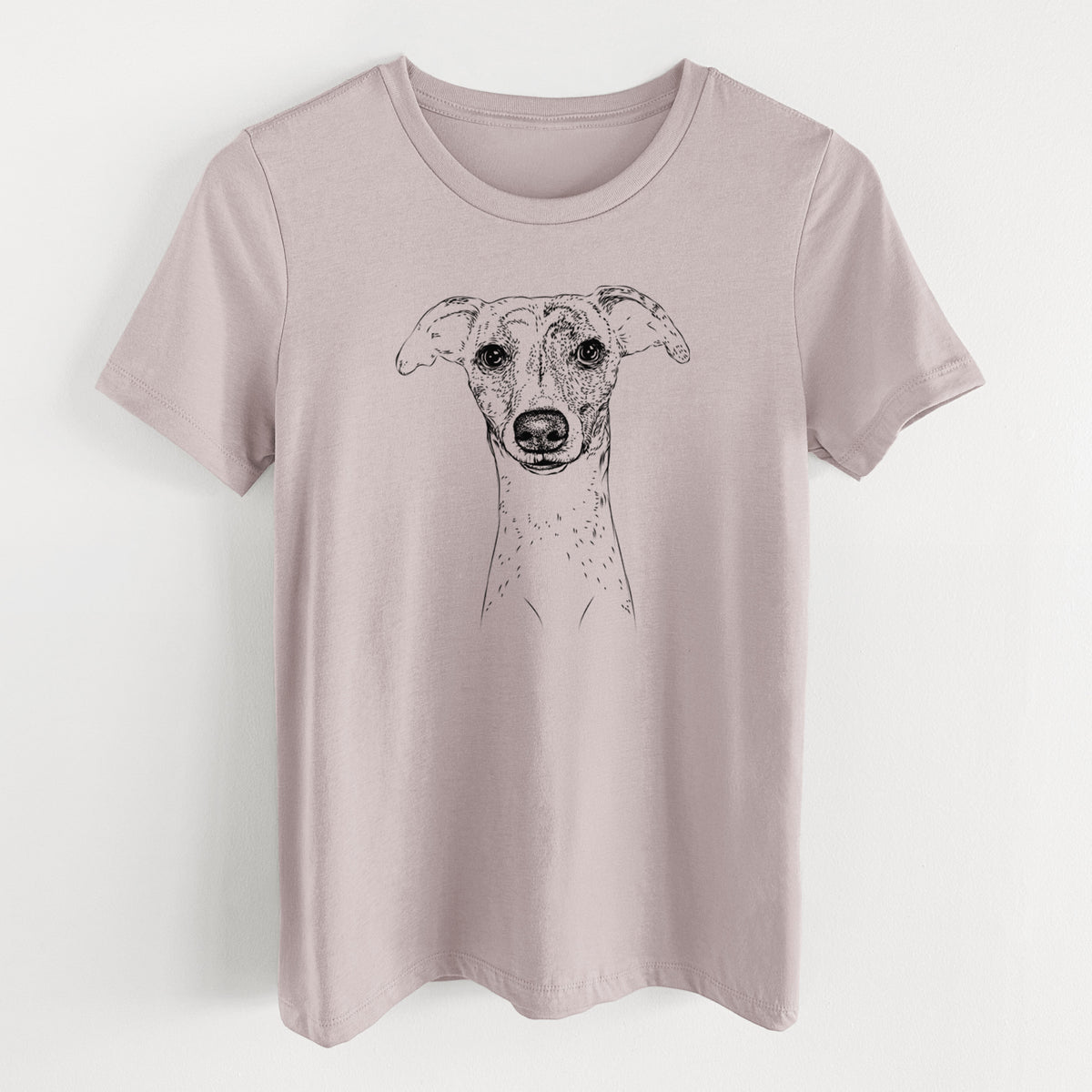 Bare Twiggy the Whippet - Women's Lightweight Relaxed Fit 100% Cotton Crewneck