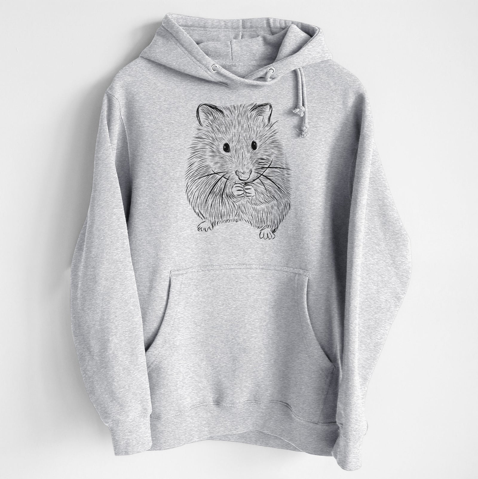 Twitch the Hamster- Heavyweight Fleece Hoodie