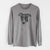 Bare Vyncent the Greyhound - Men's Heavyweight 100% Cotton Long Sleeve