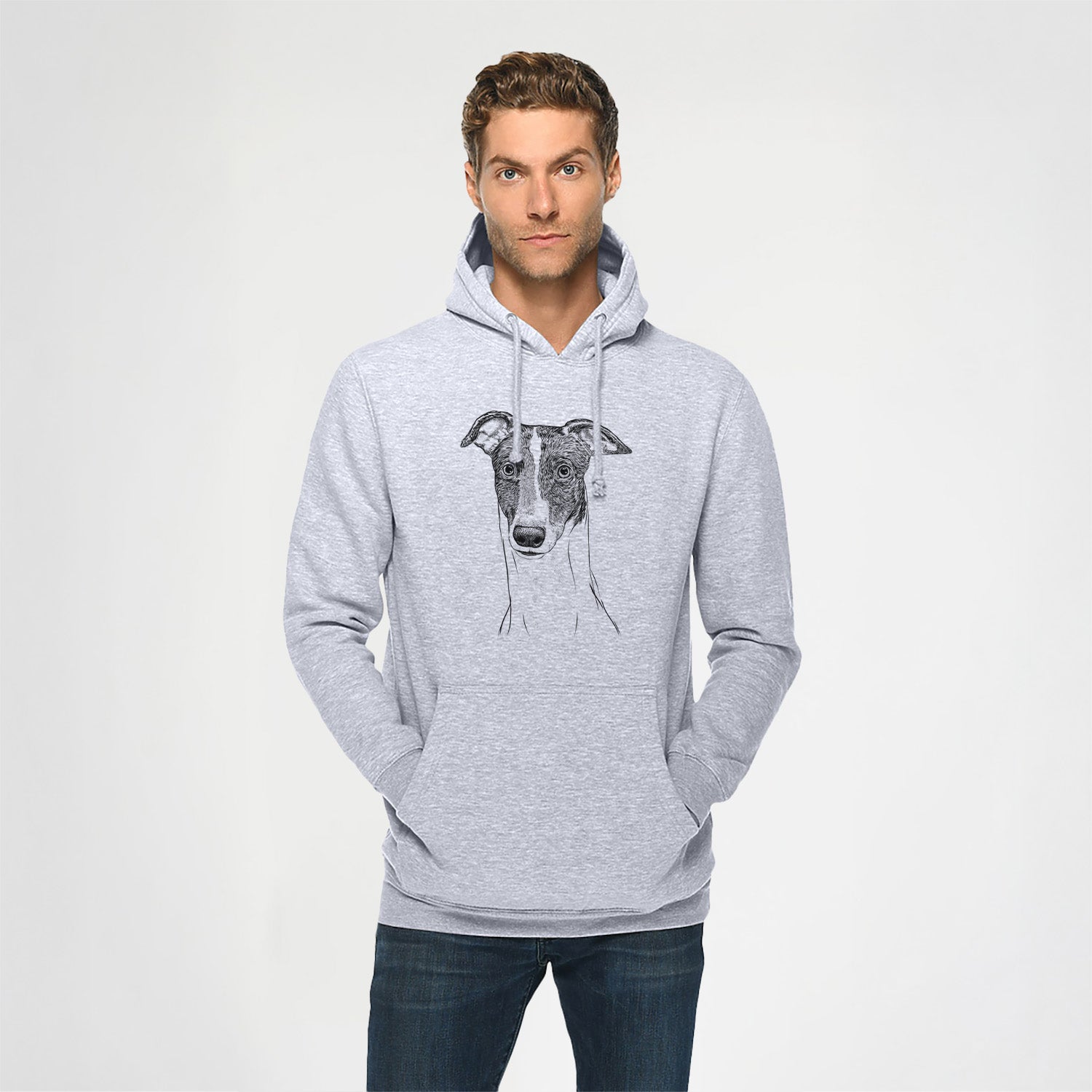 Vyncent the Greyhound- Heavyweight Fleece Hoodie