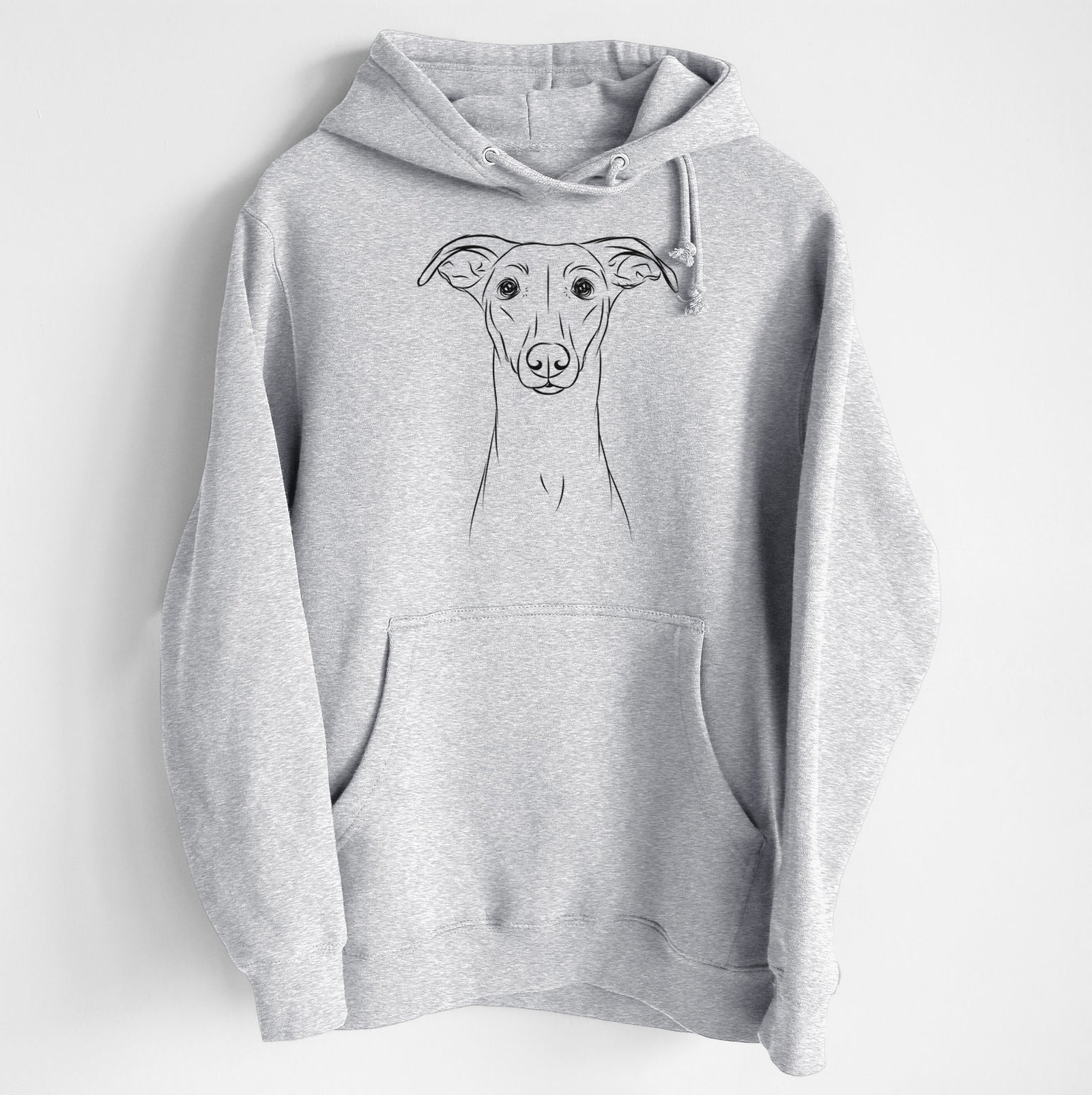 Wallace the Whippet- Heavyweight Fleece Hoodie