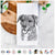 Wally the Mixed Breed Tea Towel