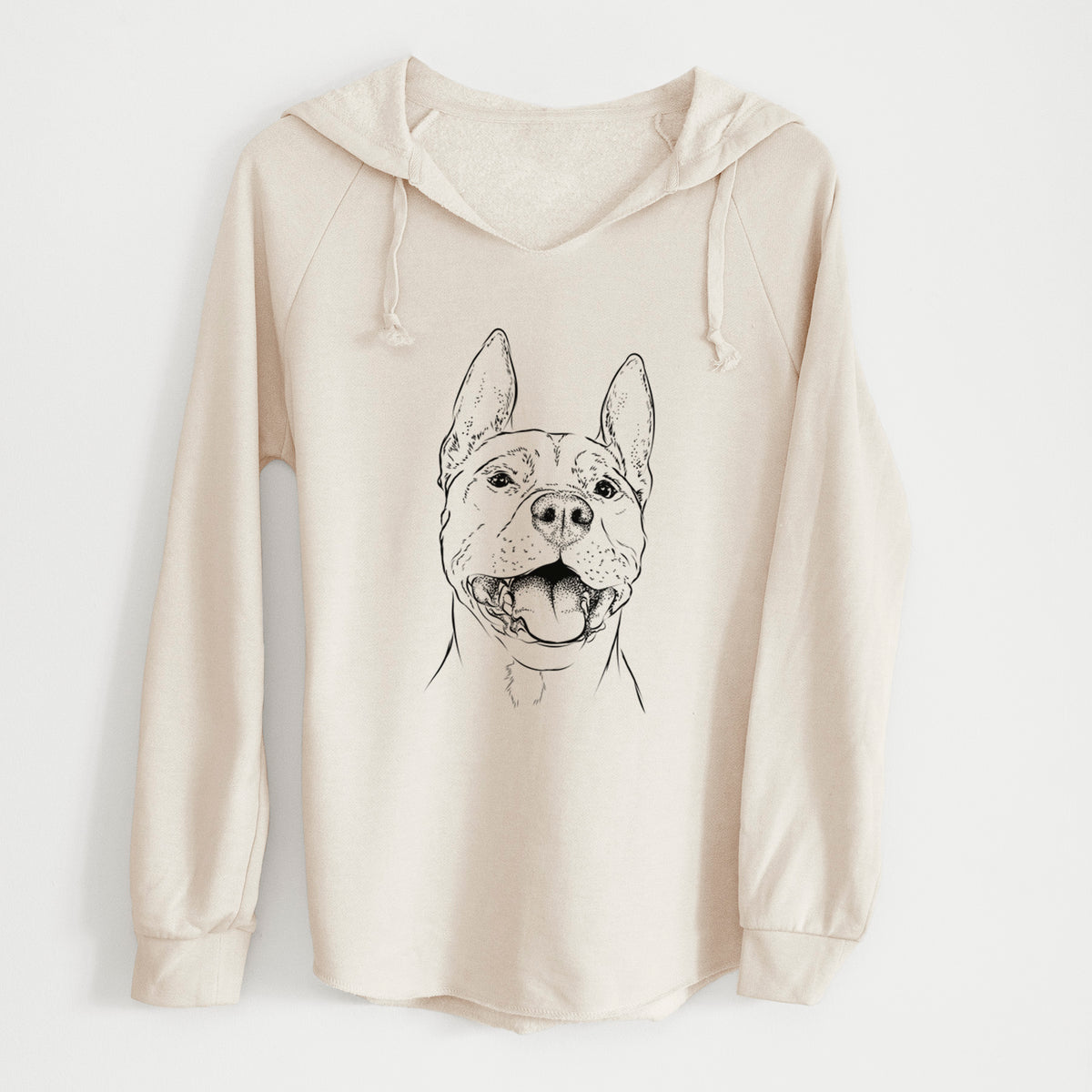 Bare Wally the Pitbull - Cali Wave Hooded Sweatshirt