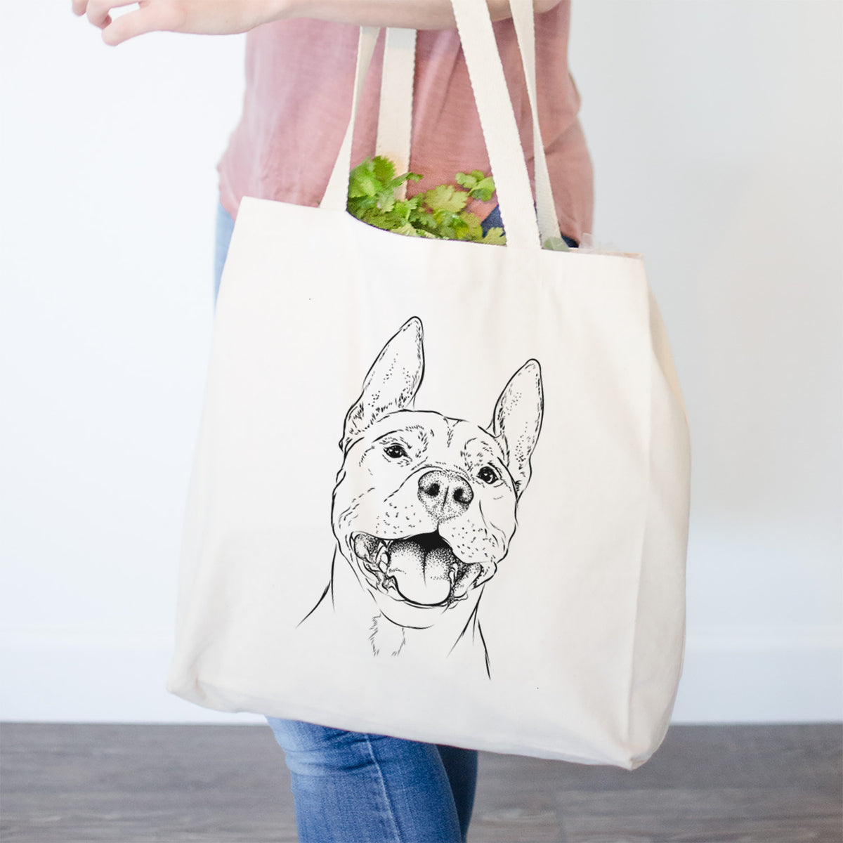 Wally the Pitbull - Tote Bag