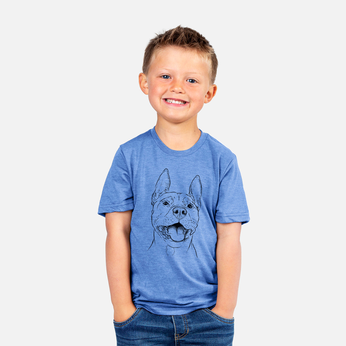 Bare Wally the Pitbull - Kids/Youth/Toddler Shirt