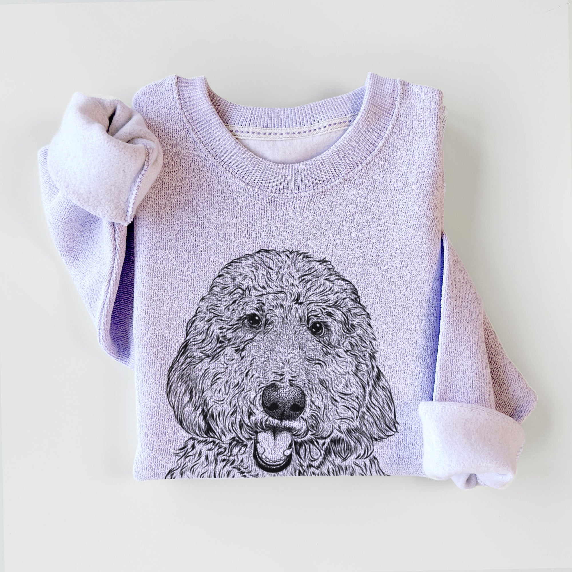Whisper the Goldendoodle - Knit Sweatshirt