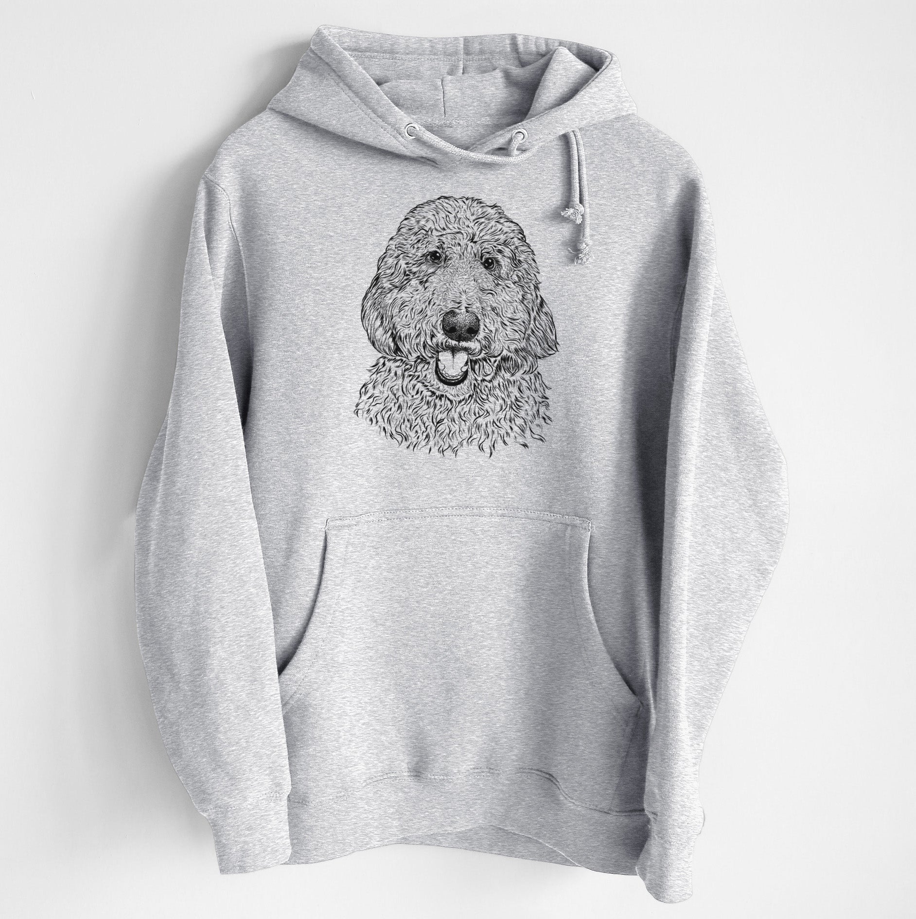 Whisper the Goldendoodle- Heavyweight Fleece Hoodie