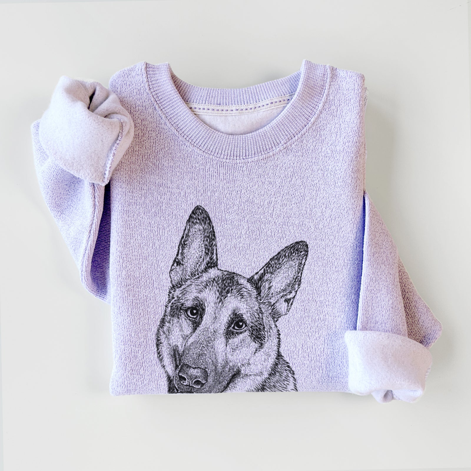 Whitaker the German Shepherd - Knit Sweatshirt